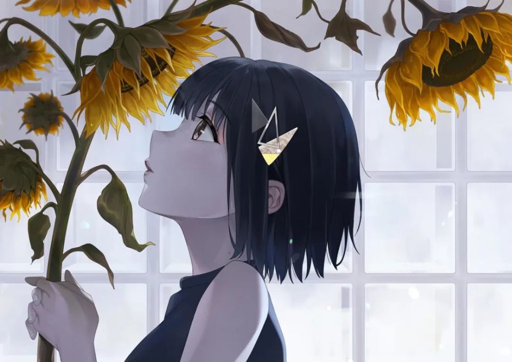 少女的侧脸特辑