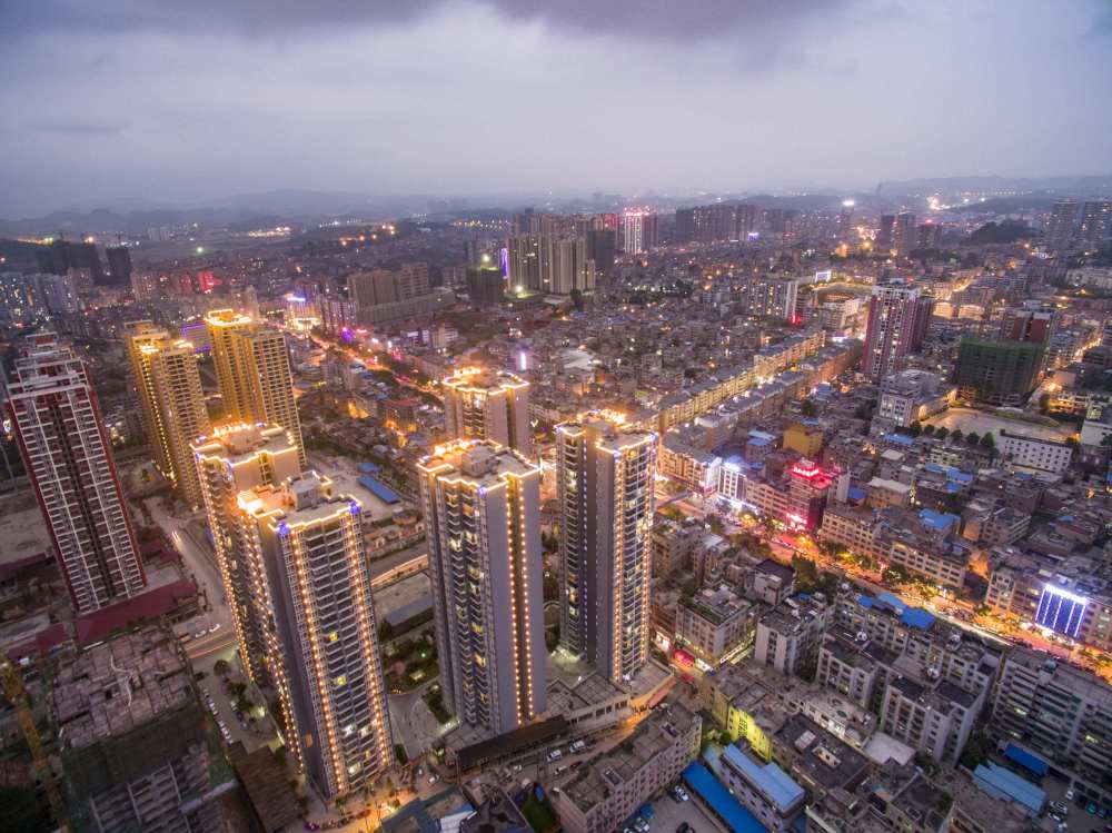 盘州市夜景