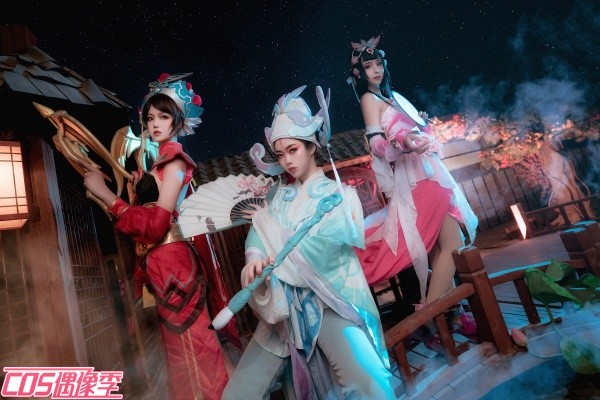 cosplay王者荣耀虞姬上官婉儿