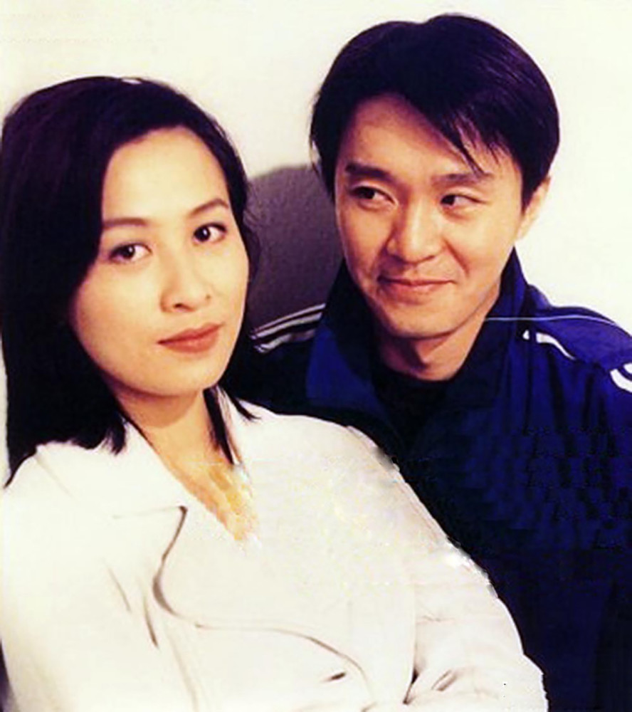 周星驰和刘嘉玲,两人1996年在《大内密探零零发》有过合作.