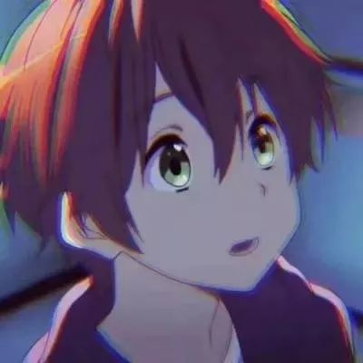 动漫男生头像:跨过星辰拥抱你