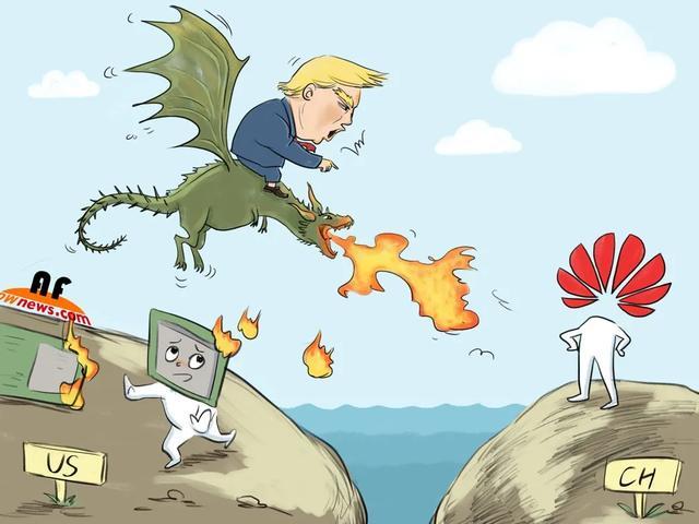 8月17日，美国制裁华为的大棒再次落下