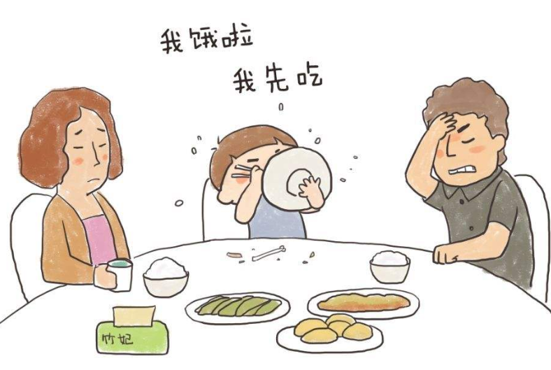 去朋友家吃饭,面对难吃的菜两个孩子的不同表现,看出教养差异