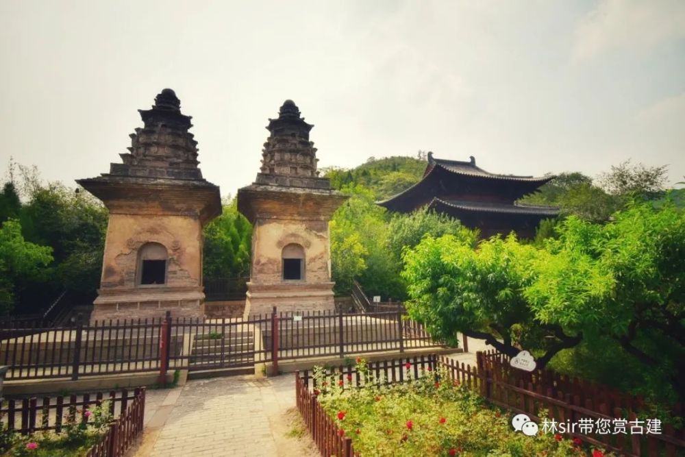 蒙山开化寺连理塔