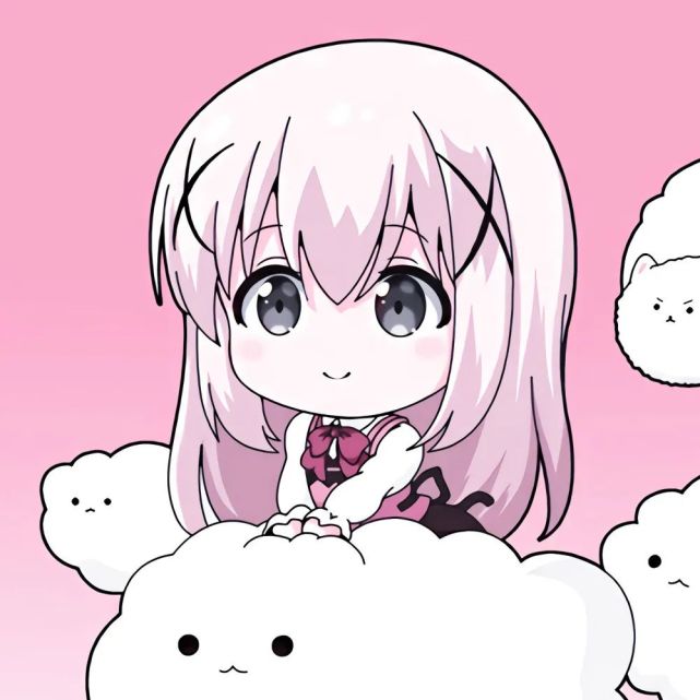 动漫头像‖粉色系动漫女生头像