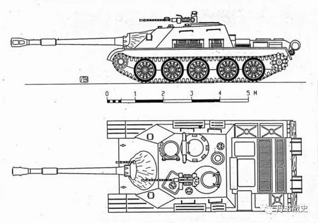 五对负重轮歼击车su-122-54,终究是跟不上时代了_腾讯网