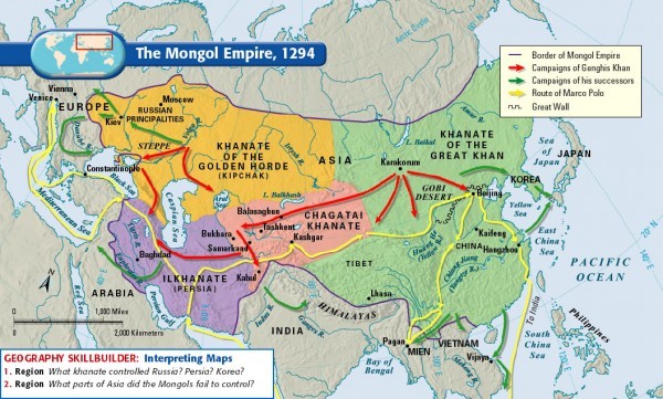 作为蒙古帝国的继承者,元朝皇帝不仅是元帝国的皇帝,而且是诸蒙古汗国