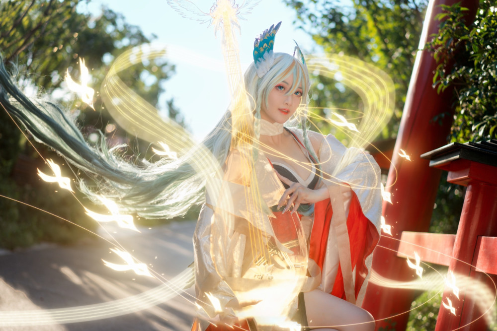 阴阳师紧那罗cosplay正片