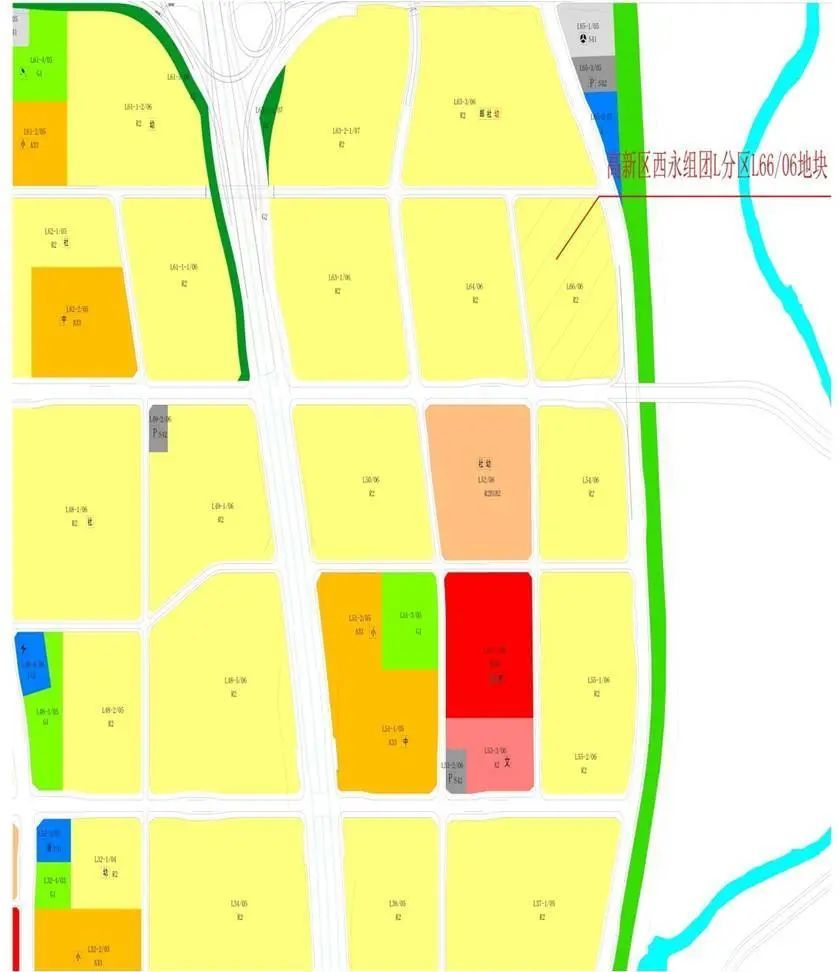 出让地块详情: 位置:高新区西永组团l分区l66/06地块 占地面积:44932