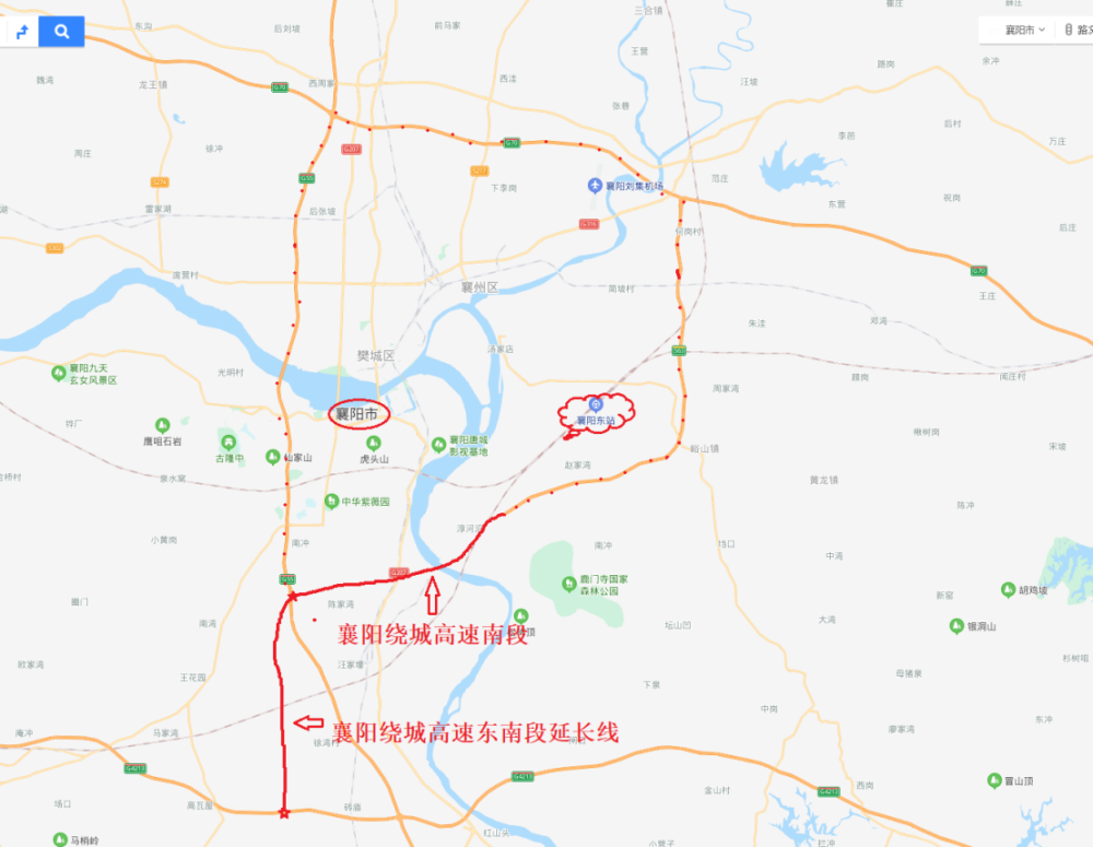 襄阳绕城高速公路明年闭合成环