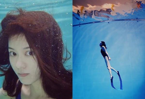 陈意涵少女感泳装无赘肉!逆天长腿,网友惊呼:美人鱼