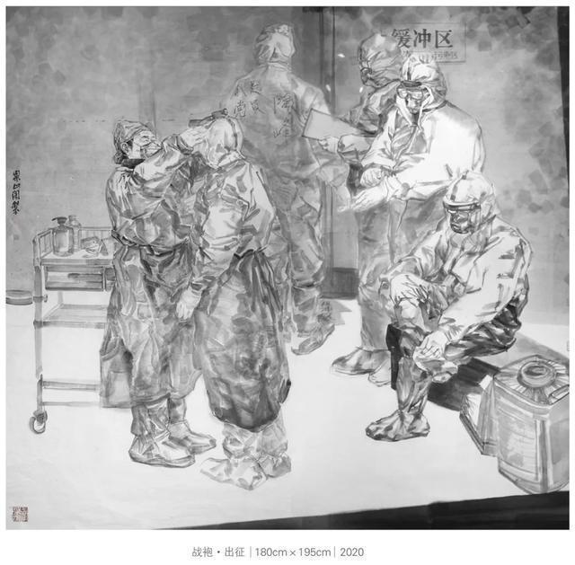浙江省中国人物画研究会理事,汪新宇水墨人物画作品欣赏