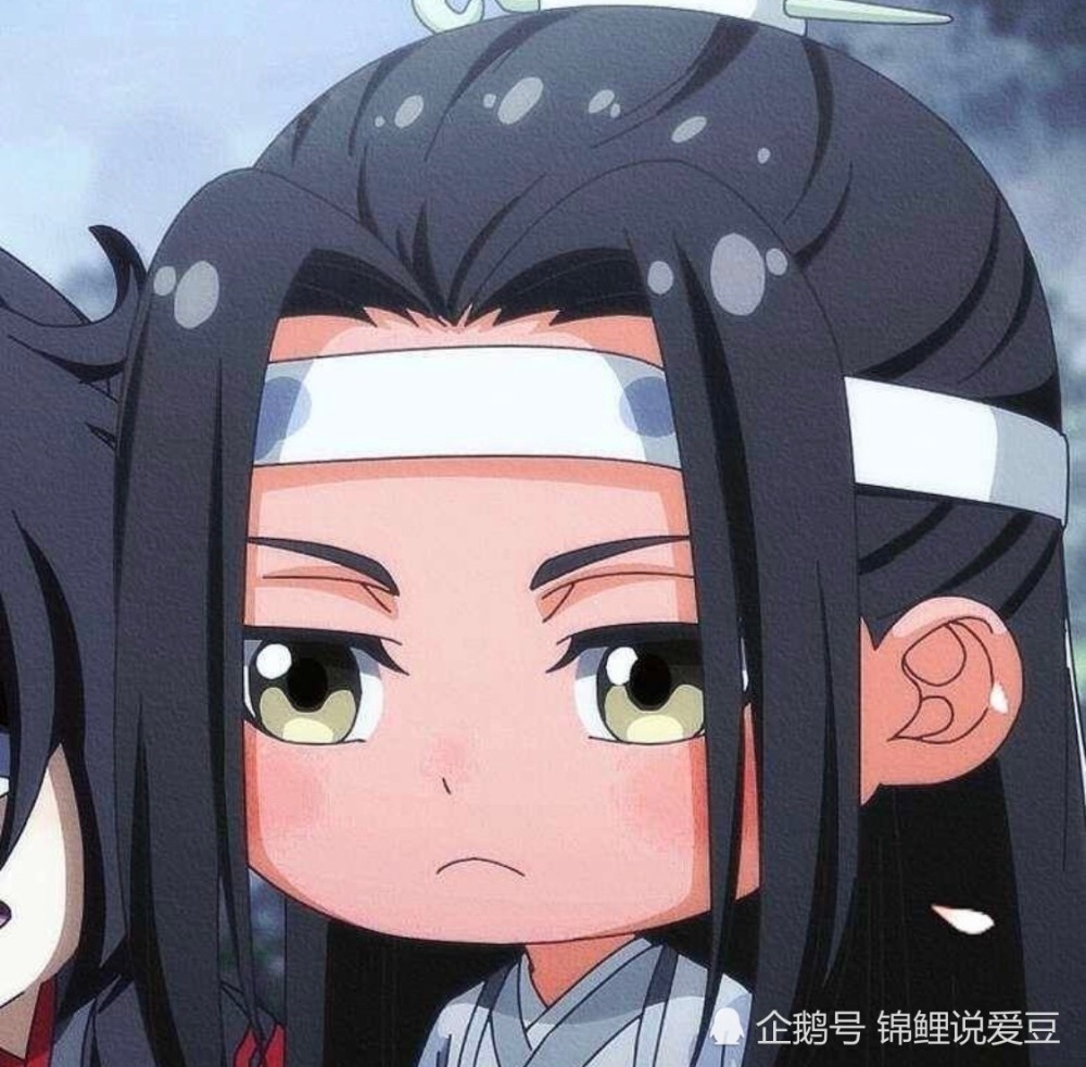 魔道祖师忘羡:q版头像 你特别好,我喜欢你