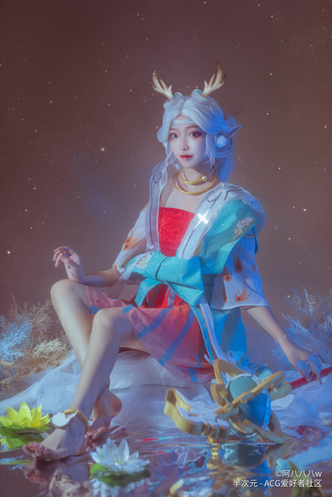 王者荣耀 瑶遇见神鹿cos正片