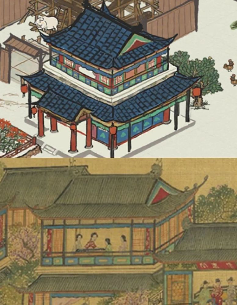 盘点"江南百景图"中的古风建筑
