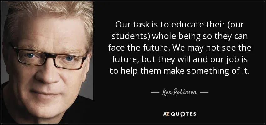 对话ken robinson:只聚焦于获取知识的教育,是不完整的