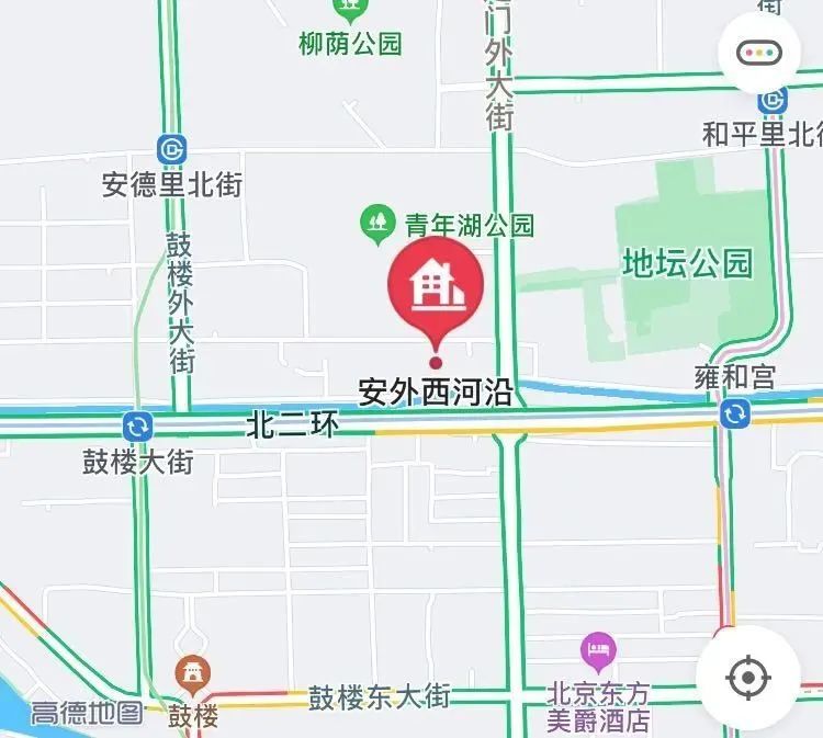 安外西河沿小区位置/高德地图