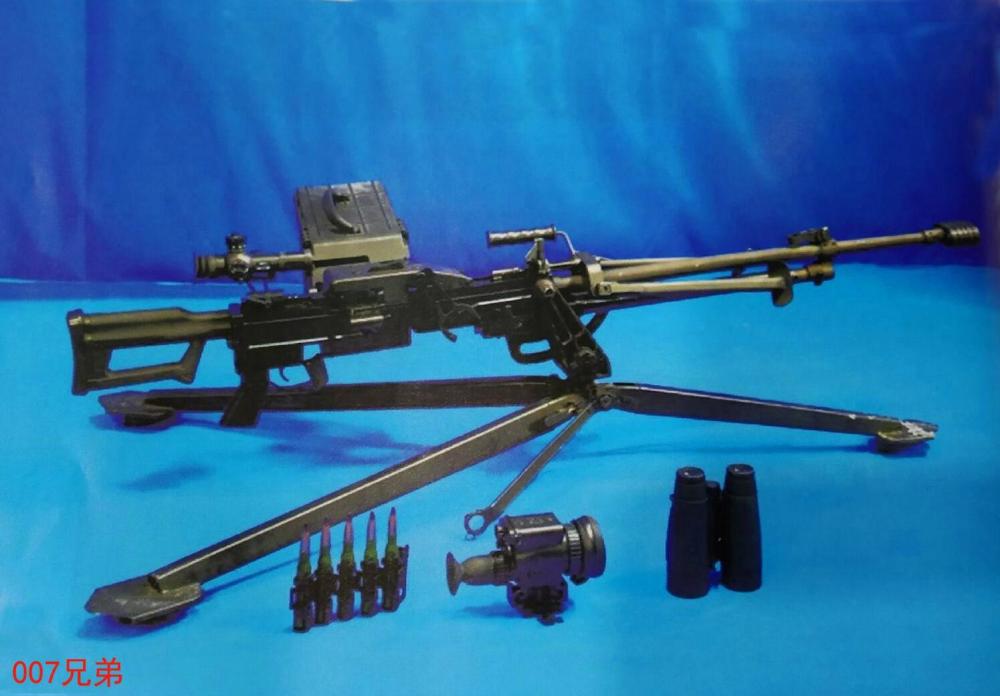 新款12.7毫米通用机枪亮相,重量轻精度高,我军支援火力再次升级