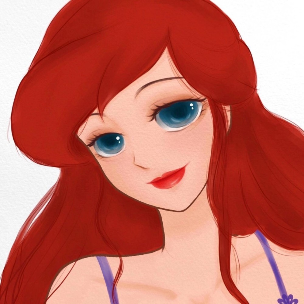 迪士尼公主的"大头照":花木兰的细节好评,艾莎为何变白发魔女