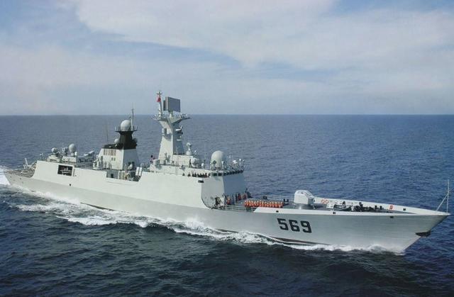 中国054a导弹护卫舰"玉林"号