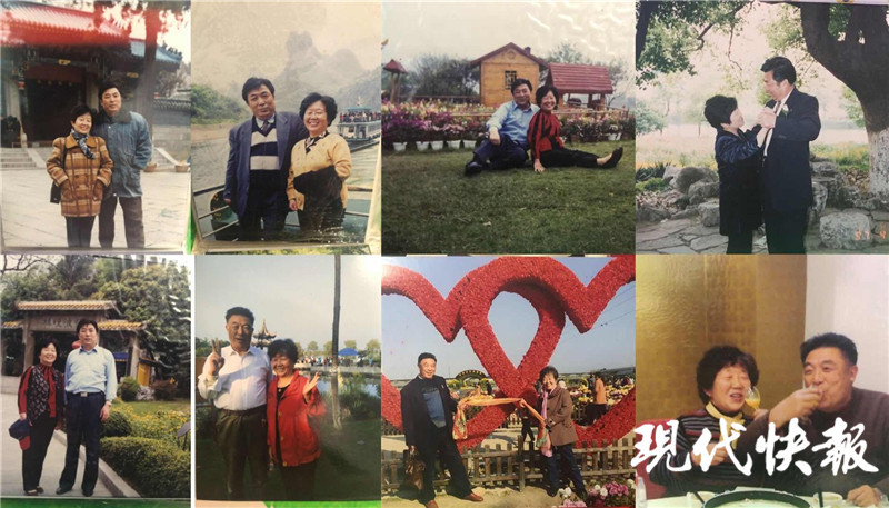 施明茂和汤春华这些年拍的合照