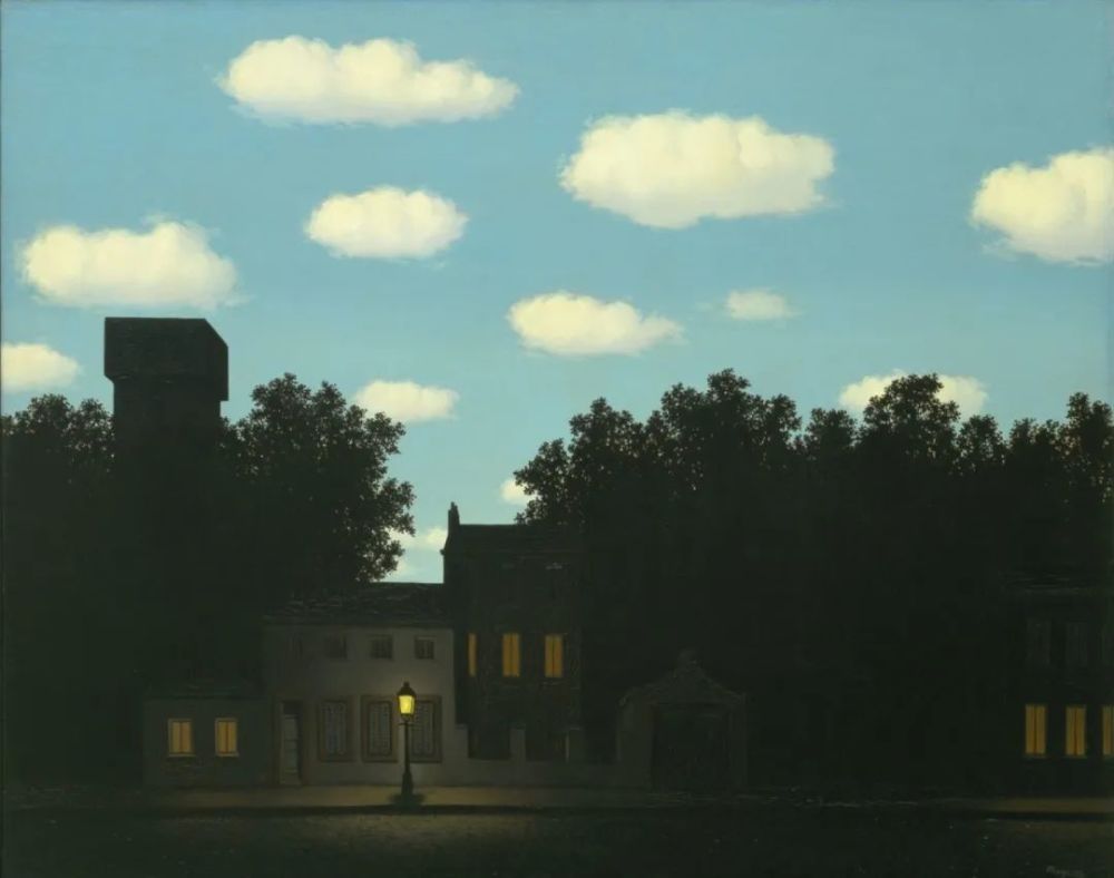 光之帝国 / 1950-54 / 布面油画 / 195.4 × 131.2 cm