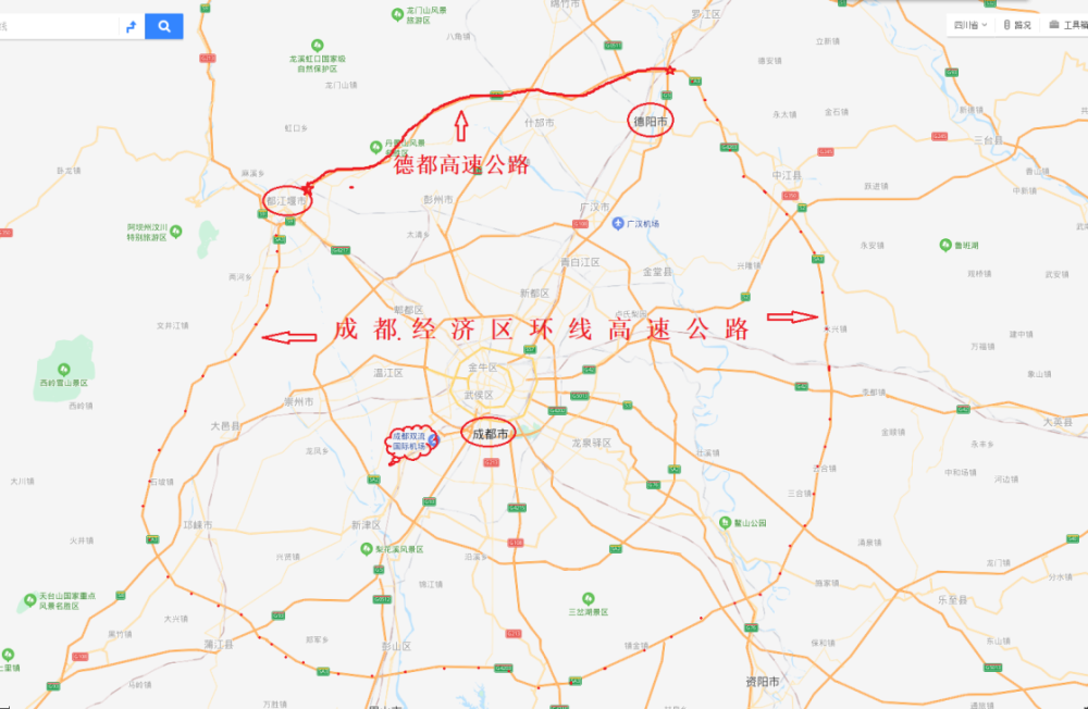 成都第三绕城高速明年将正式画圆