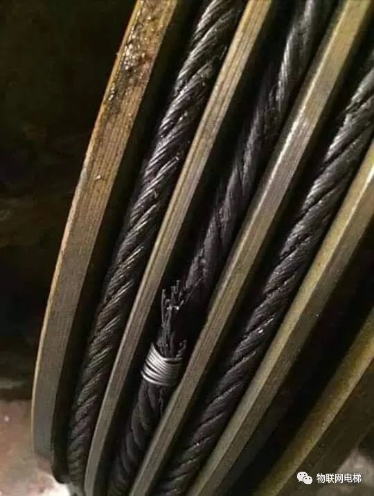 惊呆了电梯钢丝绳竟然这样接