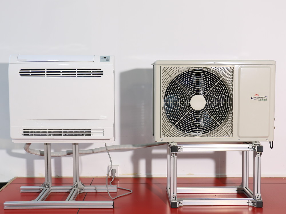 空气能热泵热风机 最适合的农村取暖清洁设备