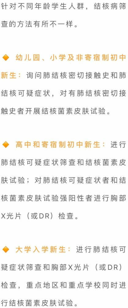 同时,通过筛查还能发现没有发病的结核菌的感染者(潜伏感染者.