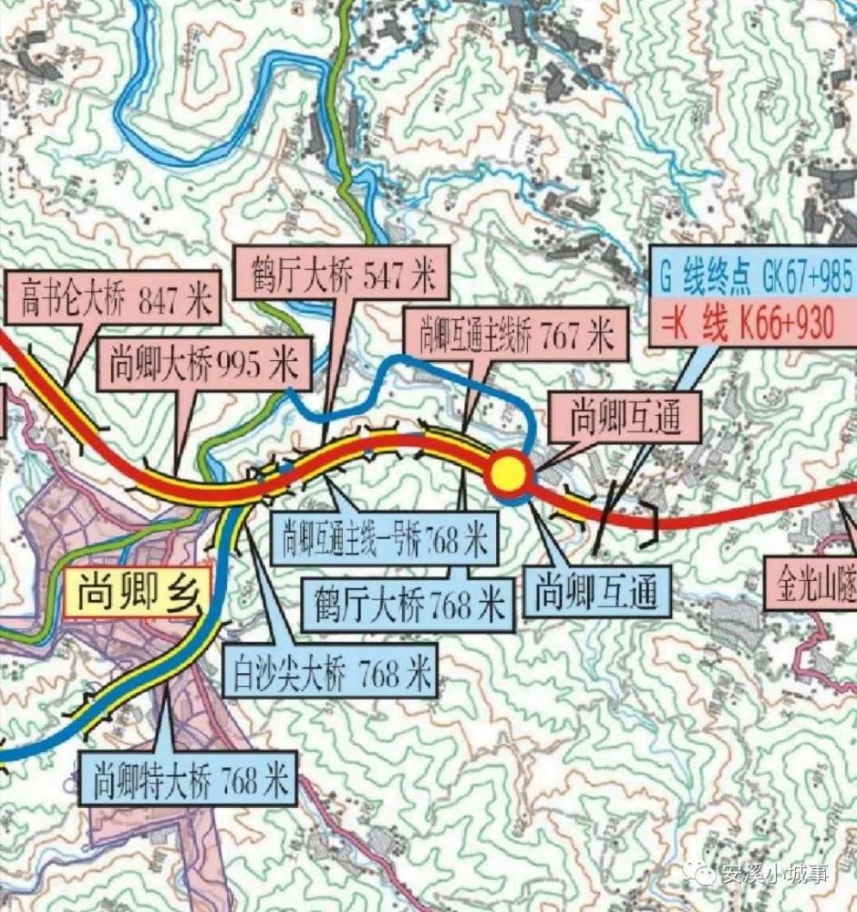 大田广平至安溪官桥高速公路泉州段完成初勘初测