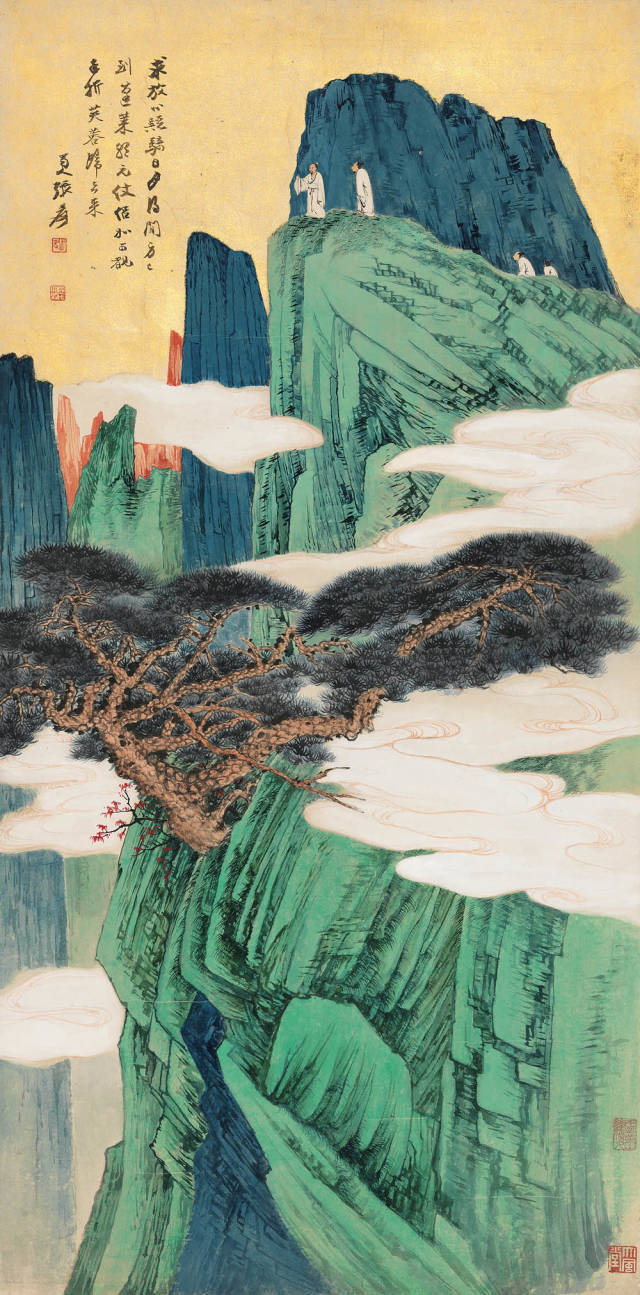七十幅高清版张大千极品山水画欣赏,看完记得收藏