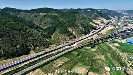 绥延高速清子连接线进入通车冲刺阶段!