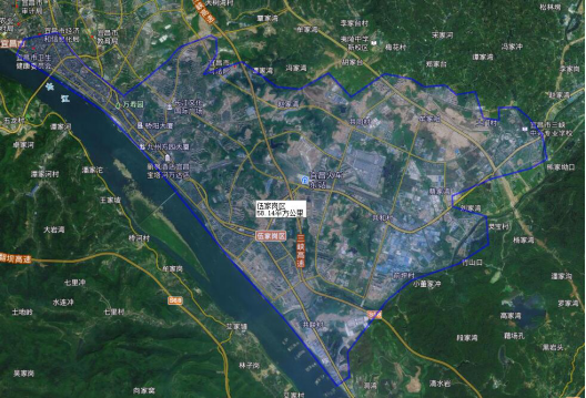 城区面积排名_重庆主城区地图(2)