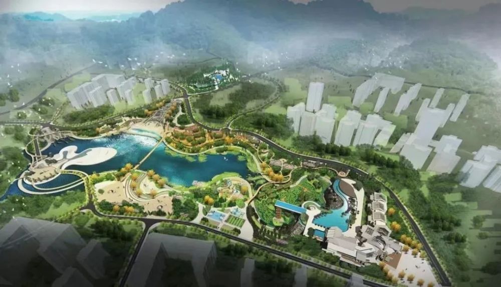 红格国际运动康养温泉度假区建设项目正稳步推进