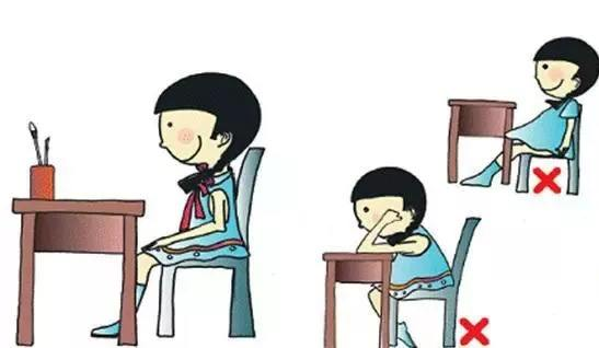 孩子的坐姿不正确危害有多大?家长一定要知道!