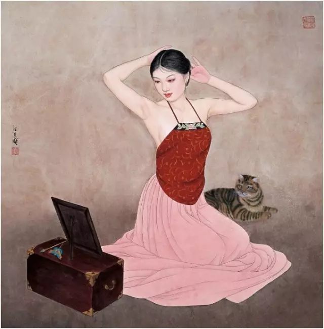 工笔人物画家——江立峰