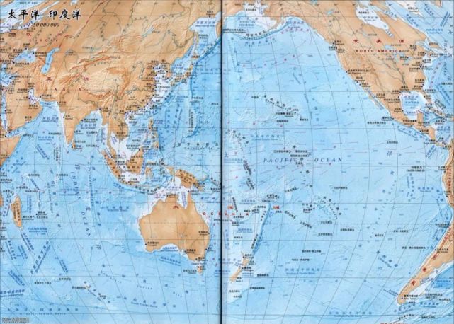太平洋和印度洋地形▽印度洋▽厄尔尼诺时的太平洋▽太平洋▽大西洋▽