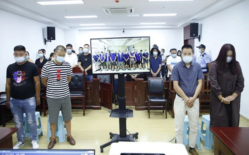 判刑的55人不一定都是沭阳的沭阳徐小七团伙涉黑案件审判全过程