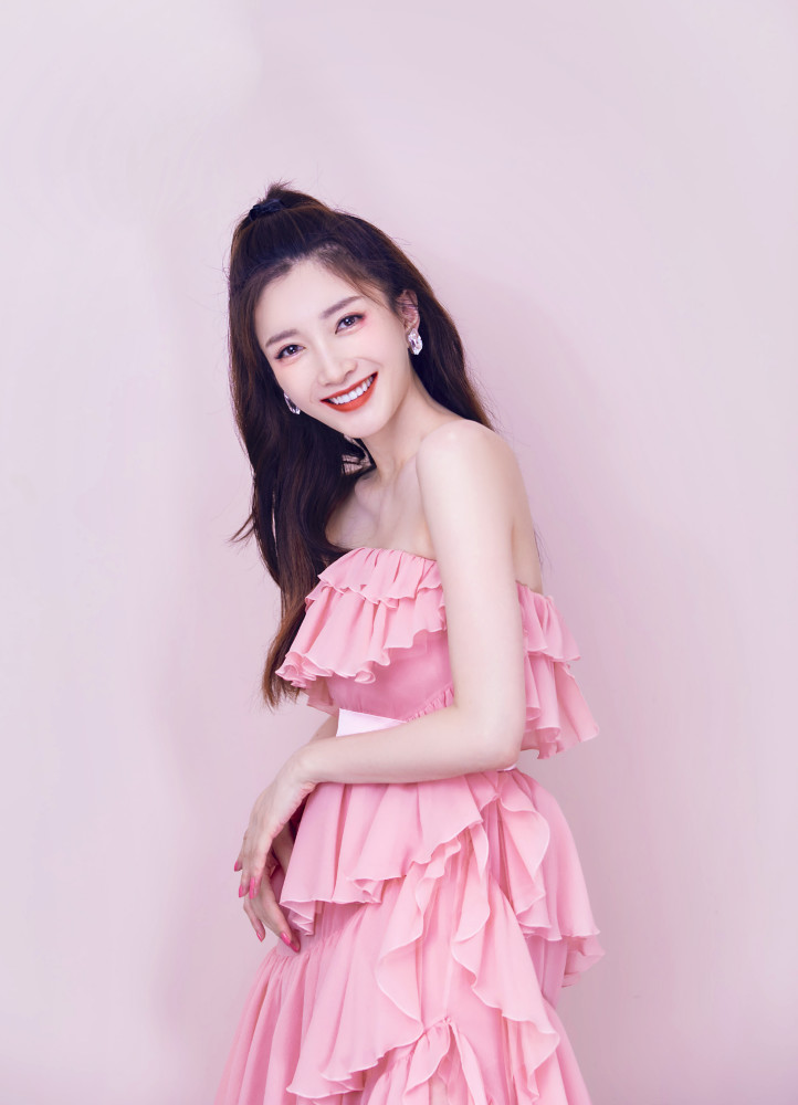 江疏影.笑眼如桃花.婉约美图