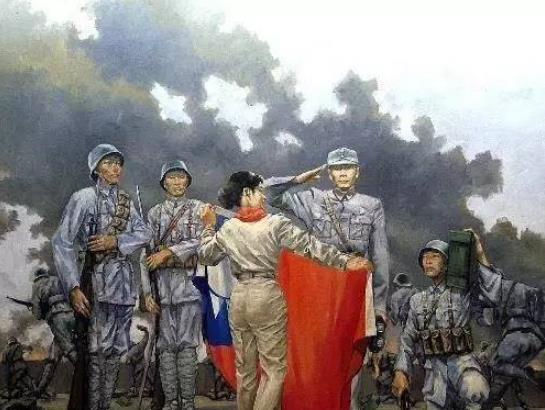 为守卫四行仓库八佰壮士献旗女英雄竟遭人陷害前程尽毁