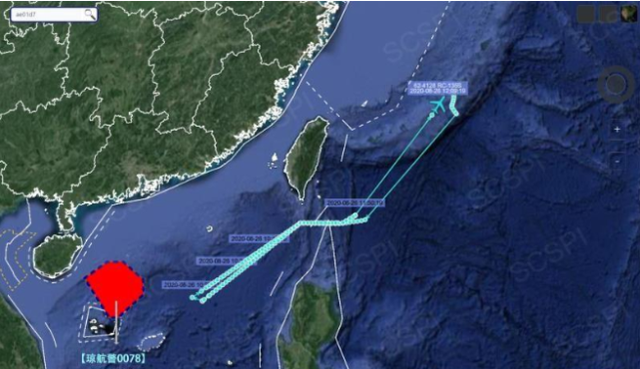 变本加厉!解放军南海军演最后一天,至少4架美军机在南海活动