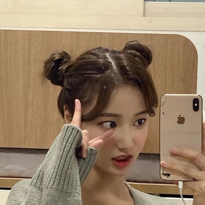 女生头像丨敲好看对镜自拍女头