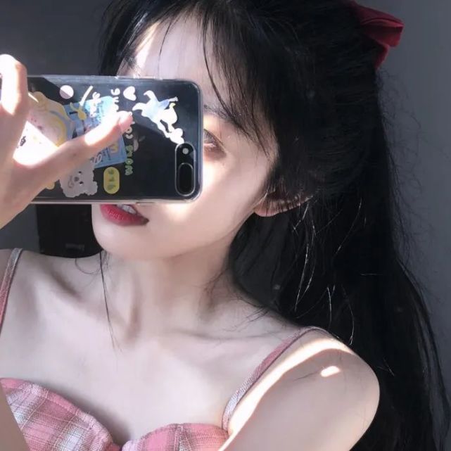 女生头像丨敲好看对镜自拍女头