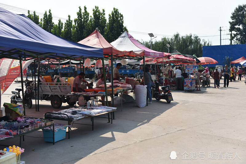 最具"人间烟火"的农村集市,卖货的比买货的人多,人都去哪里了