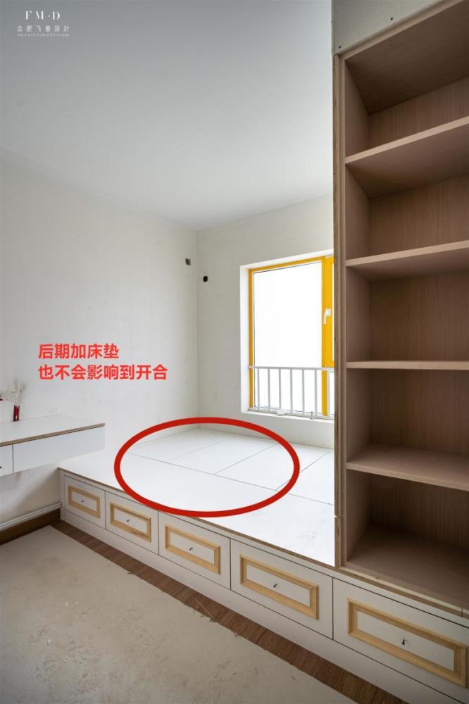 木工师傅分享做榻榻米组合柜新思路,留空不影响收纳,开合更方便