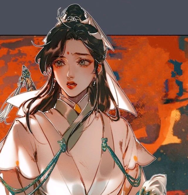 《天官赐福》漫画"女装大佬"上线,黑衣地师好飒,风师