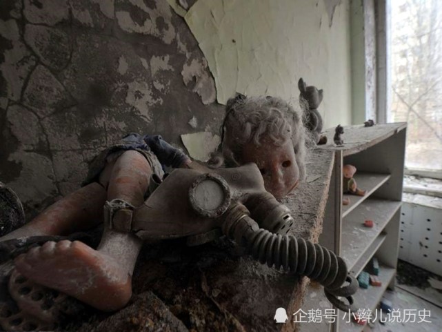 切尔诺贝利核泄漏事件,造成9万人死亡,图七鬼城画面很诡异