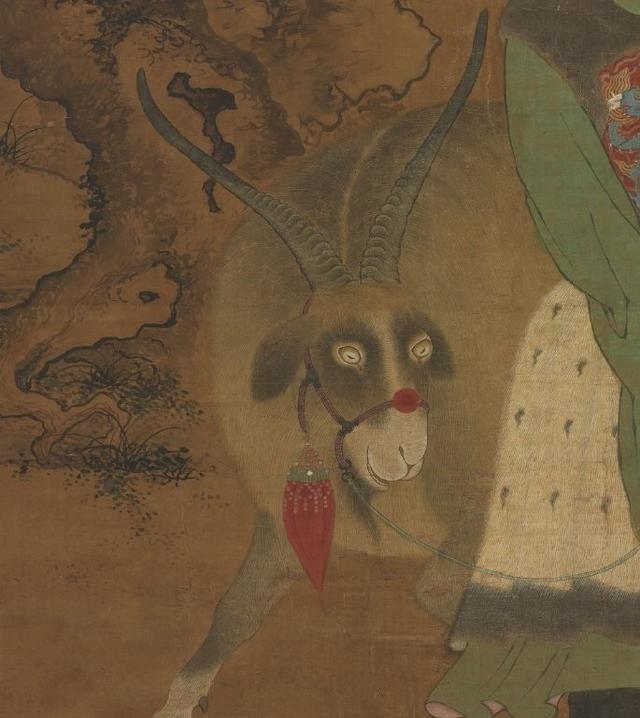 一幅北宋的绵羊太子图画中隐藏着特殊的细节羊还会流眼泪