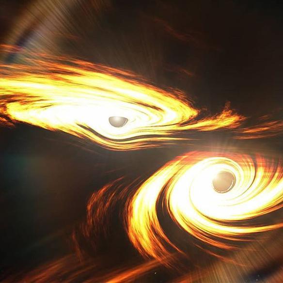 史上最大规模黑洞碰撞,爆发能量堪比8个太阳